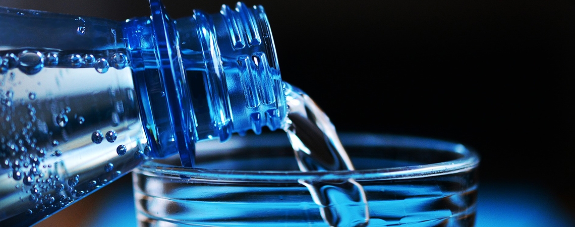 Bouteille D'Eau En Verre - 1 Litre - 6 Pièces